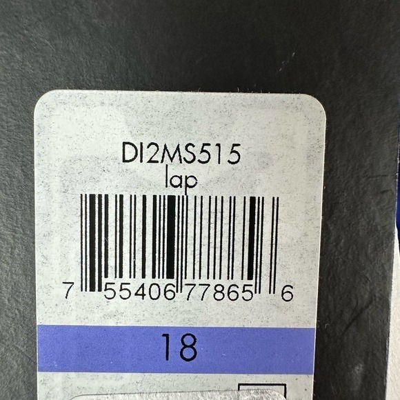 DKNY LAPIS Peek-a-Boo Twist One-Piece Swimsuit Size 18 - Picture 9 of 9